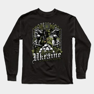 SUPPORT UKRAINE - defend ukraine Long Sleeve T-Shirt